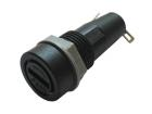 Bizt.foglalat 5x20 dobozra szer.furat:12.5mm (mint G3) PTF35