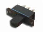 2ák. 2áll. Tolókapcsoló 2xváltó szer. 0.5A 50V furat táv:18.5mm S22F-09006