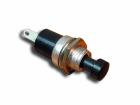 1ák. Nyomógomb 1xbontó fekete 0.5A 250V szer.furat:7mm T250R