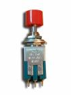 2ák. 2áll. Nyomó 2xváltó fém/pir. 3A 125V AC szer.furat:6mm MS197ROT MIYAMA