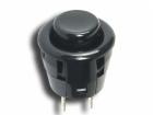 1ák. Nyomógomb 1x záró fek/fek. 3A 125V AC D=20/17mm DS412 RoHSc. MIYAMA