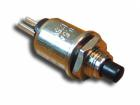 1ák. Nyomógomb 1x záró fém/fek.0.5A 125V AC szer.furat:5mm MS402SW RoHSc.MIYAMA