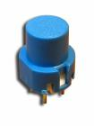 Taszt.Nyomógomb 1x záró 100V 100mA D=12/9mm kék DT6BL ITT