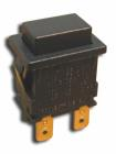2ák. 2áll. Nyomó 2x záró fek/fek.10A 250V 15x21mm H8350AB ARCO