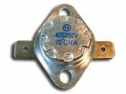 HŐKAPCSOLÓ BIMETALL NYIT:70+-3 °C ZÁR:55+-5°C 10A 250VAC D=15.8X11.9 (BT-H70) RoHSc.
