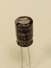470 uF 16 V RAD   8x11.5 1.5# PANASONIC FR 950mA LOW ESR 0.056R 6000h 105°C
