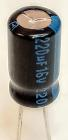 220 uF 16 V RAD  6.3x11  1# RoHSc. JAMICON TKR/JB-Cap. JRB 105°C