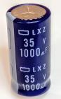 1000 uF 35 V RAD   12.5x25  2# LOW ESR LXZ NIPPON CHEMI-CON 105°C