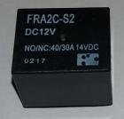 FRA-12WD  12V 1x váltó Gk. alkalm. 40/30A 14VDC Tokozott 26x22x22.3mm FORWARD Industries (FRA2C-S2-DC12C)