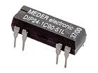 DIP-24-1C90-51D 24V  1x váltó REED 175VDC/1.2A  2000R +dióda MEDER