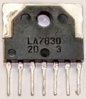 LA 7830 V-OUTPUT CONTROL Ucc:18-27V SIL-7 SANYO LA7830