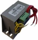 12 V 30 VA 2.5A 001M lecsavaroz kiöntött,vezeték kivez. INDEL TSZZBD