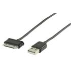 USB39200 SAMSUNG 30pol. DUGÓ-USB A DUGÓ 2m fekete