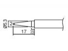 Forrasztópáka pákahegy 28924N: 28003-as pákaáll-hoz kúpos D=2mm 24V/50W